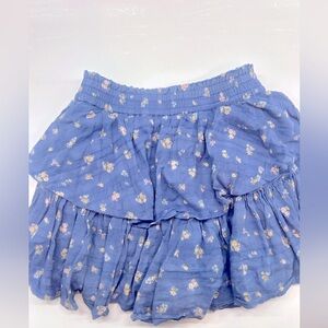 Blue floral American Eagle skort